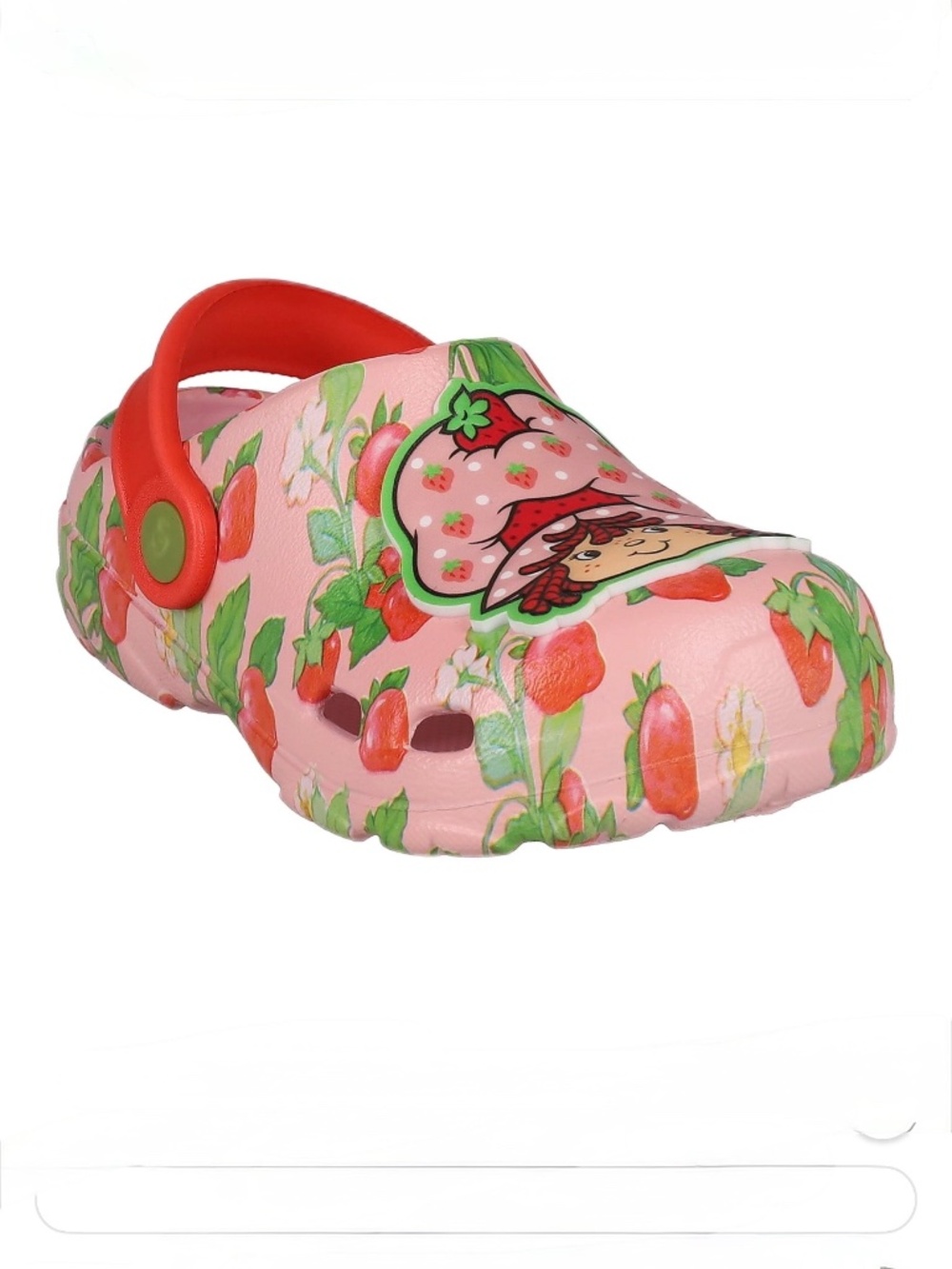 Strawberry Shortcake Toddler Girls Pink Clogs Size 11/12 NWT